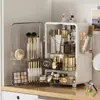 Gabinete de Almacenamiento de Cosméticos con Cajones Haixing Caja de Almacenamiento de Productos para el Cuidado de la Piel de Gran Capacidad Almacenamiento de Cosméticos de Escritorio