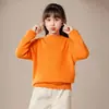 Malharia masculina e infantil, novo estilo transfronteiriço, gola alta discreta, modelagem solta, espessado, suéter estilo coreano, suéter de outono/inverno para meninas, 2025