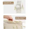 Nova Bolsa Tote de Lona Portátil para Exterior da Amazon para Gatos e Cachorros, Bolsa de Ombro Portátil para Cães Pequenos, Bolsa Personalizável para Pets