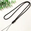 Estilo étnico fio de jade tecido colar longo cordão acessórios unissex corrente de suéter cordão pingente corda atacado