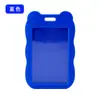 Portatarjetas vertical para gafete de trabajo, pase de autobús, tarjeta de control de acceso, cordón para identificación, gafete de trabajo con logo impreso, credencial de estudiante, tarjeta de campus