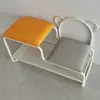 Banqueta para cambiar zapatos de entrada estilo nórdico con zapatero integrado, moderna y sencilla con cojín suave para la entrada del hogar, banqueta para cambiar zapatos de niños
