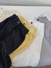 Pantalones de pierna ancha de una pieza de capa de aire para mujer 2025 Primavera Nuevo Estilo Coreano Cintura Elástica Rectos Casuales Pantalones Largos Venta al por Mayor
