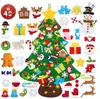 Venta Directa Transfronteriza Más Vendido Árbol de Navidad de Fieltro DIY Árbol de Navidad de Dibujos Animados de Fieltro para Niños Decoraciones Festivas Venta al por Mayor
