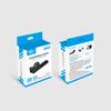 Cargador individual para mando inalámbrico de PS5, cargador individual para mando de juego de PS5 con rejilla para almacenamiento de discos de juego CD