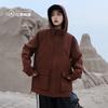Chaqueta de Asalto para Mujer para Exteriores en Primavera, Otoño e Invierno Casual Deportiva Tres en Uno Desmontable Cortavientos, Impermeable y Cálida Chaqueta de Montañismo