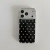 Las populares alas de lunares con purpurina fina son adecuadas para la funda del teléfono Apple 18 Pro Max, accesorios para iPhone 17 Pro, 16/15