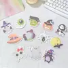 Special de Caricatura Transfronterizo con Forma Especial Notas Adhesivas de Halloween Pegatinas Creativas para Oficina Fantasma Lindo Pegatinas N Veces