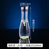 Tetera de Acrílico para PC de Agua Fría Olla para Bebidas de Restaurante Olla para Jugos Olla para Cerveza Dispensador de Vino de Plástico Resistente a Altas Temperaturas