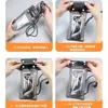 Tres Bolsas Impermeables Selladas para Teléfono, Transparentes y Compatibles con Pantalla Táctil, Bolsa de Aire Flotante para Natación, Funda Impermeable Transparente para Teléfono