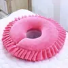 Almofada de beleza para cama, almofada com orifício facial para maca de massagem, travesseiro com orifício para a cabeça, suprimentos para salão de beleza, travesseiro em forma de U para tratamentos corporais