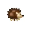 Globos de foil de animales del bosque de dibujos animados decoraciones para fiestas de cumpleaños cocodrilo mono leopardo corona elefante gato globos