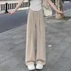 Pantalones Transpirables de Pierna Ancha para Mujeres Embarazadas, Estilo Delgado de Verano, Pantalones Casuales de Cintura Alta con Cordón para Mujeres Petite, Pantalones Yamamoto con Soporte para el Vientre sin Leche para Mujeres