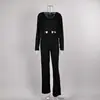 Conjunto de Pijama Feminino Casual Confortável Solto de Manga Longa e Calça Longa, Novo para Outono e Inverno 2026 Europeu e Americano, Roupa de Dormir Transfronteiriça