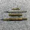 Pluma de Firma Yinjin Seda Bambú Pluma de Firma Ébano Veteado de Madera Zhen Nan Pluma Estilográfica de Doble Uso para Regalo o Uso Personal