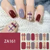 ZA - Adhesivo para uñas blanco sin hornear, totalmente impermeable, parche para decoración de uñas, sensación avanzada, simple, pegamento para esmalte de uñas al por mayor