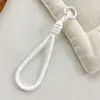 Cordão Colorido Novo para Celular Transfronteiriço, Corda Trançada Feita à Mão, Chaveiro para Capa de Celular DIY, Alça Destacável Anti-Perda para Garrafa de Água