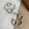 Pendientes de Flor de Rama Cortada Tridimensionales para Mujer Verano Lujo Accesible Diseño de Nicho Pendientes Retro de Gama Alta Exagerados Pendientes