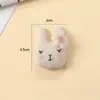 Pato de Tecido Fofo Renda Cisne Coração Urso Menina Desenho Animado Pingente de Mochila Broche Acessórios para Sapatos e Chapéus