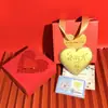 Popular Oro Puro 999 Exquisito de Gama Alta de Shuibei Regalo del Día de San Valentín Chino Declaración de Amor Regalo de Amor para Amigos Hombres y Mujeres Venta al por Mayor