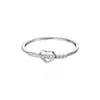 Anillo de Diamante Hueco Amor Anillo Dedo Índice Diseño de Nicho Personalidad Temperamento Lujo Ligero Anillo de Dedo de Alta Calidad Anillo