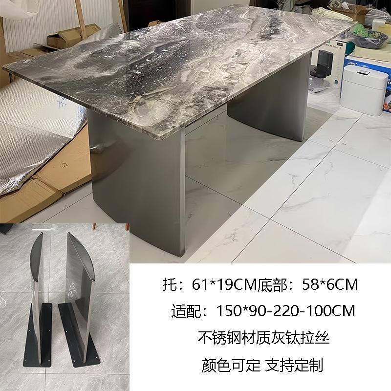 SKU-10-扁款半弧灰 钛拉丝
