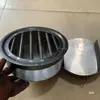 Caja de Cenizas para Estufa de Leña, Malla Anti-Fugas de Ceniza, Puente para Estufa, Barras de Acero Engrosadas para Estufa, Bandeja para Leña, Accesorios Modificados para Base de Estufa, Otros