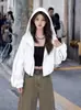 Chamarra de Béisbol con Capucha para Mujer 2026 Nuevo Estilo Delgado de Otoño Estilo Popular Caliente de Este Año Sentido del Diseño Chaqueta Corta de Nicho