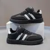 Zapatillas deportivas para niños 2024 nuevo otoño niños suela blanda antideslizantes zapatos de skate niñas zapatos de entrenamiento alemanes transpirables zapatitos blancos de moda