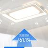 2025 Nueva Lámpara Inteligente Tmall Elf para Sala de Estar Lámpara de Techo Atmosférica Simple Moderna Colección de Iluminación para Toda la Casa