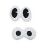 Broche Acessórios de Desenho Animado Fofo Olhos Grandes Bola de Pelo DIY Joias Corda de Cabelo Chapéu Sapatos Meias Acessórios de Roupa Olhos