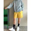 Respirável Cruzado Masculino Verão Novo Estilo Americano Secagem Rápida Roupa Externa Versátil Tendência Marca Esportiva Calça de Corrida Cinco Pontos