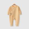 Ropa para recién nacido primavera y otoño algodón puro fondo primavera ropa Heshang pelele de primavera para bebé recién nacido