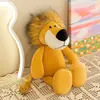 JSQTOYS linda muñeca de peluche león elefante ciervo Tigre animal de la selva muñeca fabricantes al por mayor