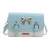 Lindo Bolso Casual con Lazo para Niña Bolso Mensajero de Moda Primavera 2024 para Mujer Bolso de Hombro para Viajar