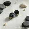 Qipao de Alta Qualidade Botões de Sapo Base de Flor de Jade Chinês Botões de Pérola Redonda Botões Artesanais Retrô Acessórios Decorativos Hanfu