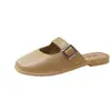 En Stock Entrega Rápida Pantuflas Cubre-Dedos para Mujer, Estilo Coreano, Versátiles, Modernas, Estilo Ins, Adecuadas para Uso en Casa, Suela Suave, sin Cordones
