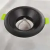 Carcasa de Cuerpo de Lámpara de Superficie Curva de Aluminio Hotel Dormitorio Pasillo Foco Empotrado Oculto Carcasa Ligera y Delgada Exclusivo de Fábrica