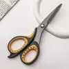 Tijeras de Acero Inoxidable Recubiertas de Teflón de Fábrica, Tijeras Multifuncionales para Cortar Cinta Adhesiva, Tijeras de Oficina Antiadherentes para Adhesivo, Venta al por Mayor de Comercio Exterior