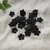 50 Piezas Flores Pequeñas de Satén 3D Adornos DIY Hechos a Mano Vestidos de Boda Vestidos de Noche Faldas Materiales Decorativos