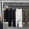 Camisa de Estilo Old Money con Patchwork de Cachemir, Falsa de Dos Piezas para Hombre, Camisa Elegante de Alta Gama de Manga Larga para Primavera y Otoño, Para Vestir en Capas