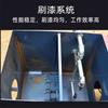Máquina tudo-em-um para endireitamento, remoção de ferrugem e pintura de tubos de estante Chengde, máquina de reforma de tubos para estufa