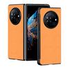 Adecuado para transmisión de sonido Funda PhantomVFold cuero liso anticaída cuero de cordero ultradelgada funda protectora de pantalla plegable funda de cuero