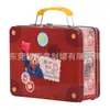 Fábrica de origen Latas de hojalata portátiles personalizadas, Cajas de hojalata personalizadas para regalo portátil, Fabricantes de cajas de hojalata para juguetes infantiles