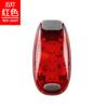 Luz de Advertencia para Bicicleta, Luz de Carrera Nocturna, Luz para Mochila al Aire Libre, Luz para Visera, Luz para Casco, Luz Trasera para Bicicleta de Montaña, Luz Colgante