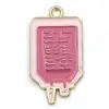 Dia do Enfermeiro Transfronteiriço Chaveiro de Suprimentos Médicos Acessórios de Liga de Zinco Esmaltados Joias DIY Pingente Acessórios para Pulseira Charme