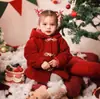 Ropa de Otoño e Invierno para Niñas Abrigos, Cortavientos, Moda para Bebés Niños Estiloso de Moda Rojo con Capucha Bola de Pelo Grueso Abrigos de Lana