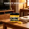 Cera de Abejas Pura EELHOE Transfronteriza, un pulidor natural de cera de abejas para suelos de madera, utilizado para encerar y mantener madera maciza