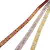 Cinta Jacquard Estilo Étnico de 1.2 cm para Ropa Hanfu, Accesorios de Adorno, Accesorios para el Cabello Hechos a Mano DIY, Decoración de Tela, Adorno de Encaje