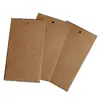 Bolsa de papel Kraft en blanco bolsa de embalaje para película templada de teléfono móvil bolsa de embalaje para película de teléfono móvil bolsa de embalaje de película templada en blanco
